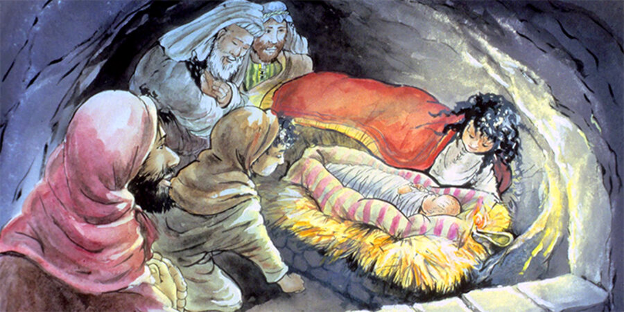 Auch die Weihnachtsgeschichte von Jesu Geburt erzählt das Medienwerk in einem Video. Screenshot: YouTube/aseba Deutschland
