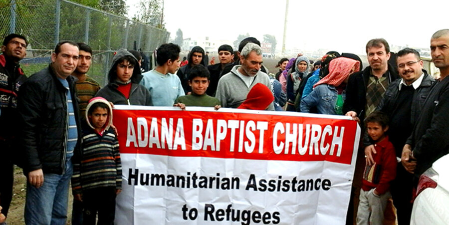 Die 30 Mitglieder und Freunde zählende Baptistengemeinde in Adana habe im vergangenen Jahr sechsmal je zwei Flüchtlingslager aufgesucht. Foto: Ertan Cevik