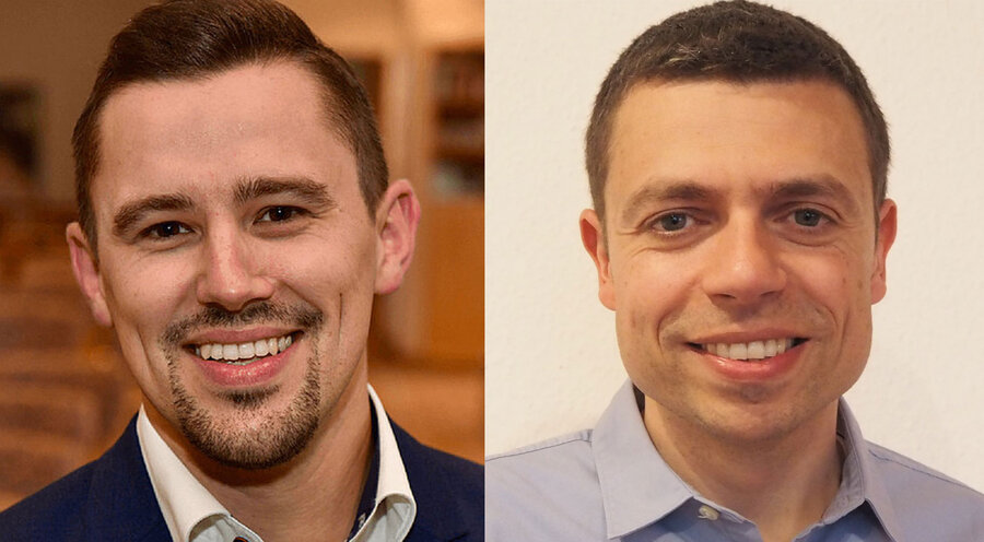 Der Pastor und Dozent Waldemar Justus (li) und der Missions-Mitarbeiter und Prediger Thomas Lange äußern sich in einem Pro und Kontra. Fotos: Privat