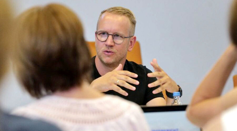 Luca Hezel: „Wenn ich überzeugt bin, dass eine Entscheidung richtig ist, warum sollte ich warten? Gott wird den nächsten Schritt schon führen.“ Foto: CSI