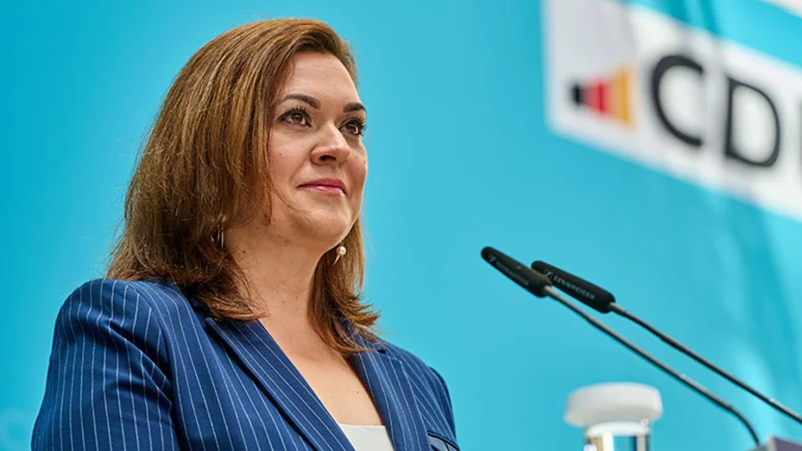 Die neue CDU-Generalsekretärin: Franziska Hoppermann.