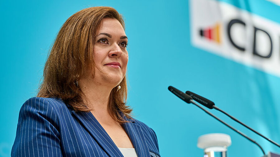 Die neue CDU-Generalsekretärin: Franziska Hoppermann.