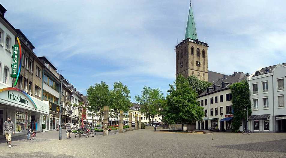 Die Innenstadt in Viersen. Foto: Wiki Commons