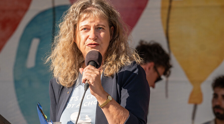 Die BVL-Vorsitzende Alexandra Maria Linder. Foto: IDEA/m.pletz