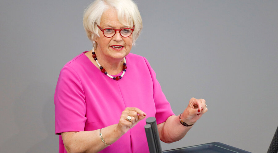 Elisabeth Motschmann gehörte von 2013 bis 2021 dem Deutschen Bundestag an. Foto: Picture Alliance/Christoph Hardt/Geisler-Fotopres