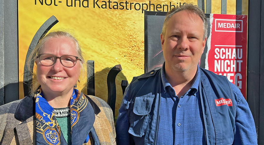 Britta Kollberg folgt Steffen Horstmeier nach, der Medair über fünf Jahre leitete. Foto: Medair e.V.