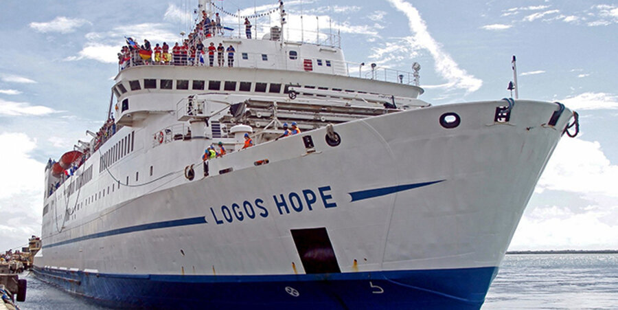 Die Logos Hope ist das neuste Schiff von OM. Foto: idea/Rainer Küchler