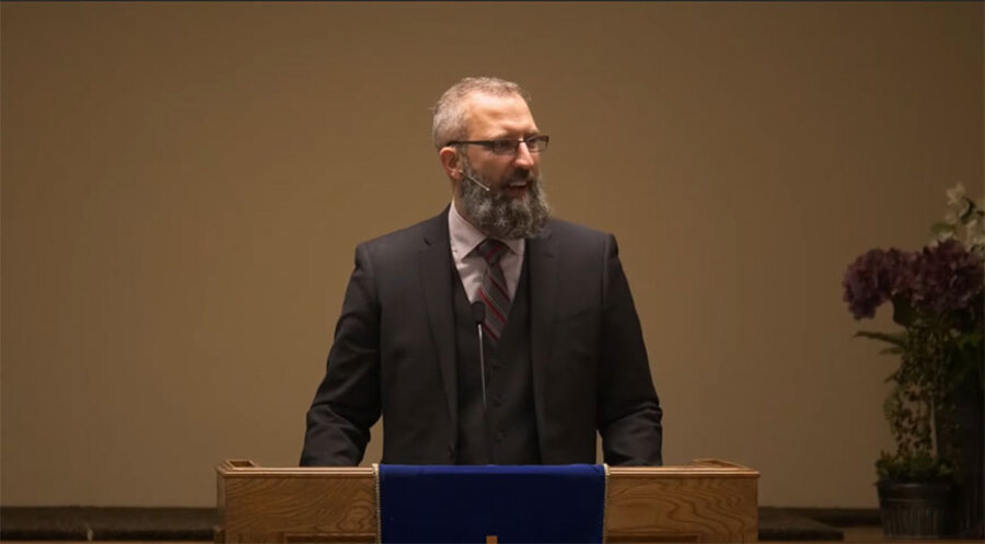 Pastor Tim Stephens. Screenshot: YouTube/ Fairview Baptist Church