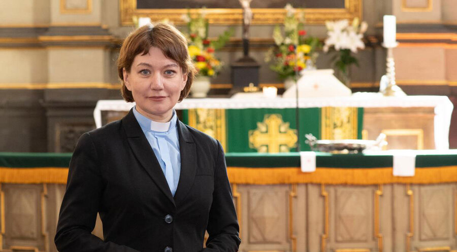 Die 45-jährige Pfarrerin Anne Burghardt. Foto: Erik Peinar
