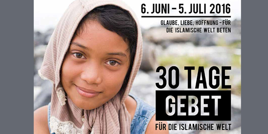Die Deutsche Evangelische Allianz ermutigt Christen, sich an der Aktion „30 Tage Gebet für die islamische Welt“ zu beteiligen. Foto: ead.de