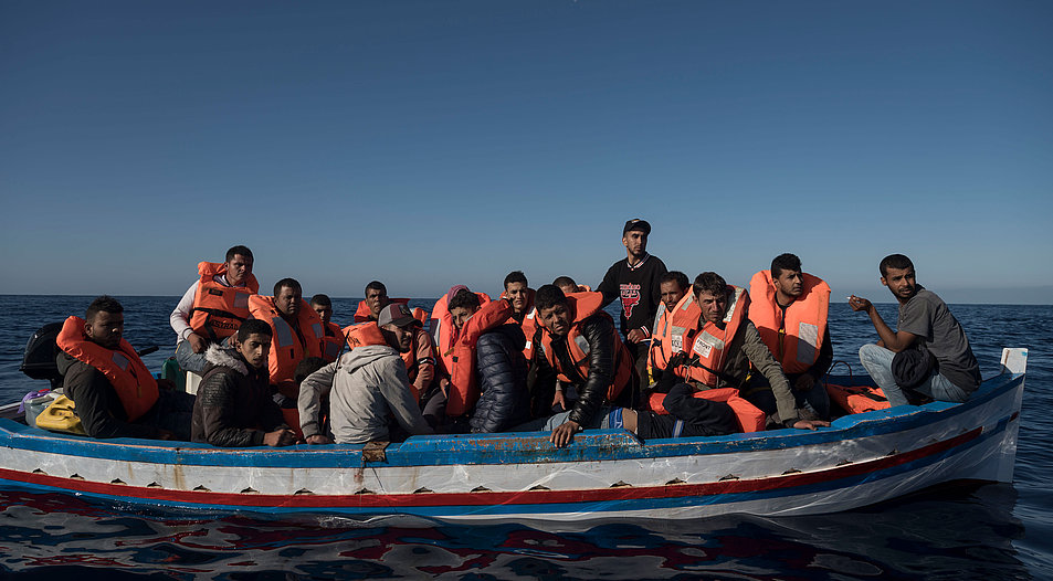 Mehr als 20.000 Flüchtlinge sind in den letzten zehn Jahren im Mittelmeer ertrunken. Foto: Picture Alliance/Valeria Ferraro