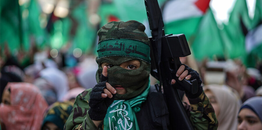 Im Gazastreifen radikalisiert die islamische Hamas bereits Kindergartenkinder. Foto: picture-alliance/Photoshot