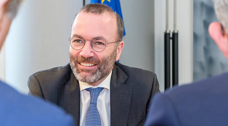 Der Partei- und Fraktionsvorsitzende der Europäischen Volkspartei, Manfred Weber. Foto: manfredweber.eu
