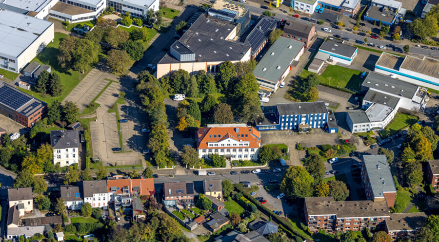 Im Duisburger Gewerbegebiet Zum Walkmüller befindet sich die Wera-Gemeinde. Foto: Imago-Images/Hans Blossey