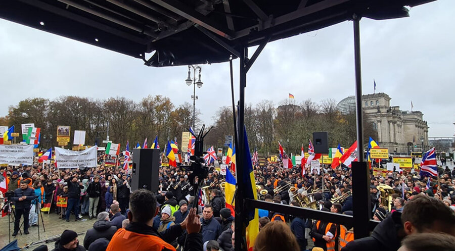 Die Demonstration fand am 26. November statt. Foto: Daniel Terbea