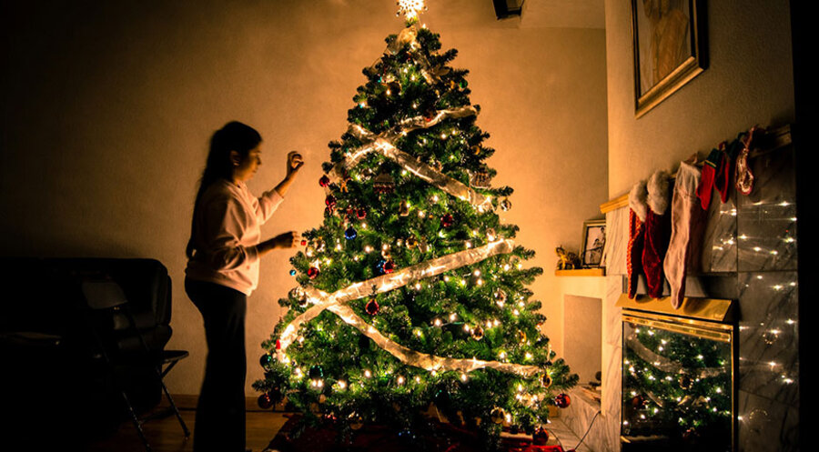 66 Prozent der Befragten gaben an, dass sie einen Baum aufstellen. Foto: unsplash.com