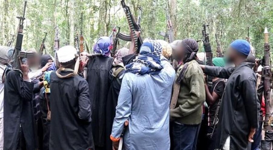 Kämpfer der Terrormiliz „Islamischer Staat Zentralafrikanische Provinz“. Foto: Long War Journal