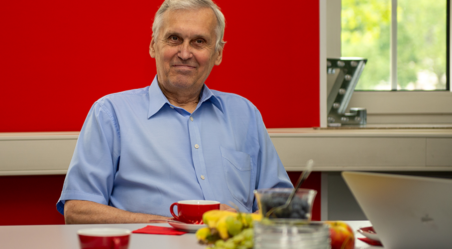 Yury Sipko ist Russe, Baptist und Gegner des Angriffskriegs auf die Ukraine. Foto: IDEA/Alexander Stambke