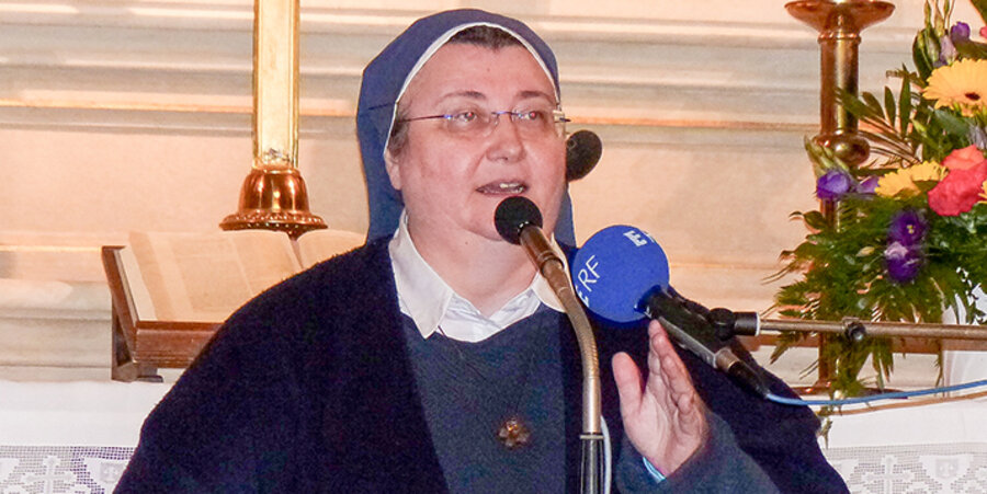 Die katholische Ordensschwester Teresa Zukic. Foto: Ingrid Weiland