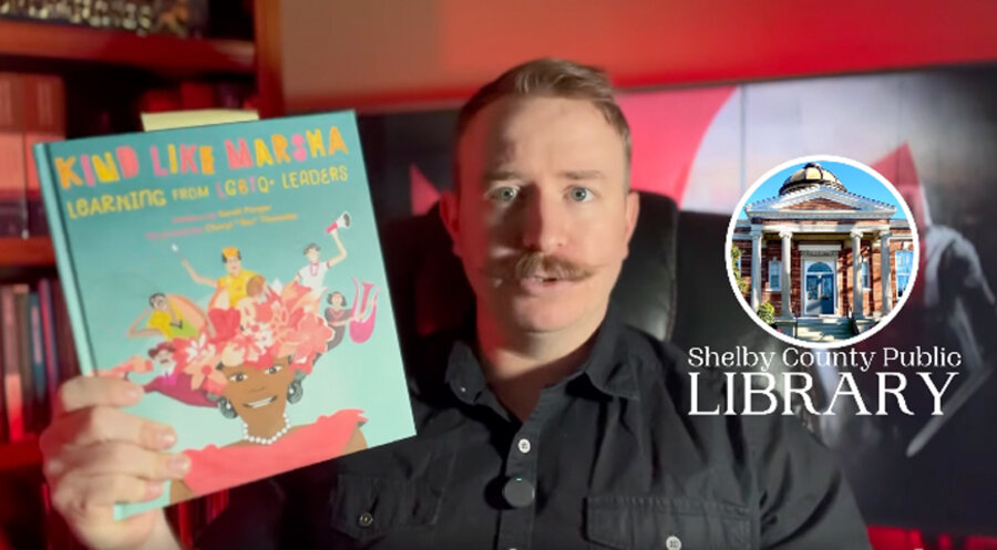Ein Evangelist der Gemeinde warnte in einem Video vor den Büchern. Screenshot: Facebook/Reformation Church