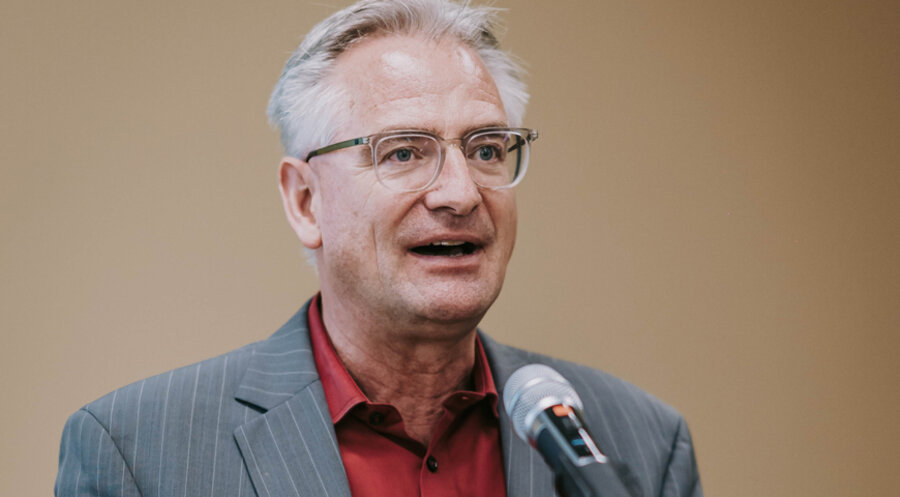 Journalist Hans-Joachim Vieweger: „Was können wir leisten in 15 Minuten Tagesschau oder in einem IDEA-Heft?“ Foto:  IDEA/Matthias Schmitt