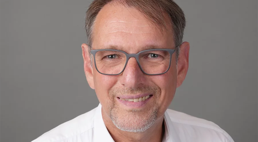 Der 56-jährige Manager, Wirtschaftspsychologe und Theologe Andreas Wieland tritt am 15. September seinen Dienst als neuer Geschäftsführer der Diakonie der Brüdergemeinde Korntal an: Foto: Diakonie Korntal