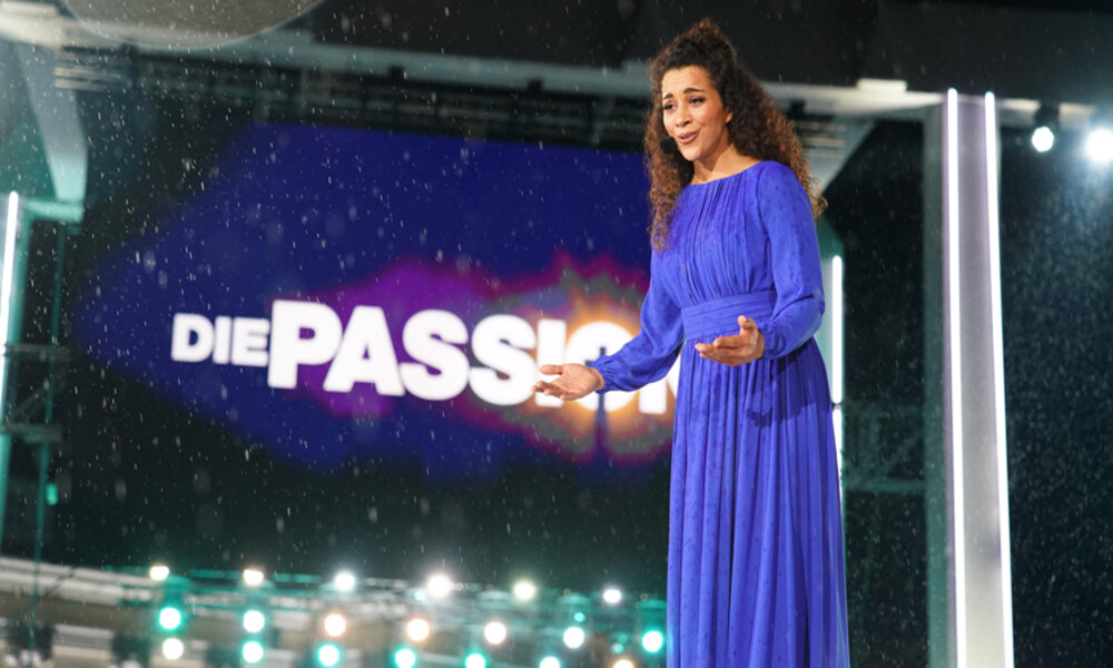 Nadja Benaissa spielte Maria. Foto: RTL/Stefan Gregorowius