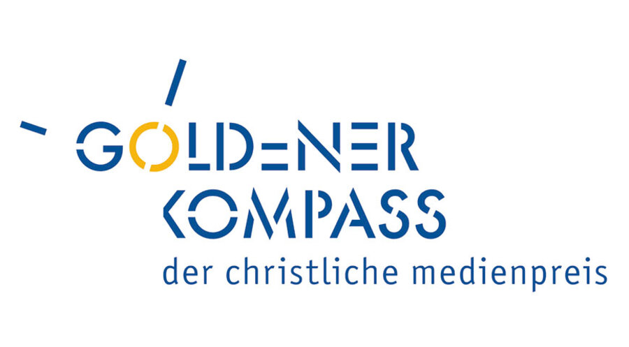 Das Logo des Medienpreises „Goldener Kompass“. Foto: Christliche Medieninitiative PRO