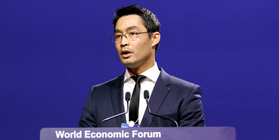 Der Geschäftsführer der Stiftung Weltwirtschaftsforum und frühere FDP-Bundesvorsitzende, Philipp Rösler. Foto: World Economic Forum/Sikarin Fon Thanachaiary