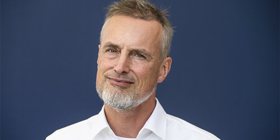 Der Mitgründer und Chefwissenschaftler der Firma NNAISENSE, Prof. Jürgen Schmidhuber. Foto: picture-alliance/KEYSTONE