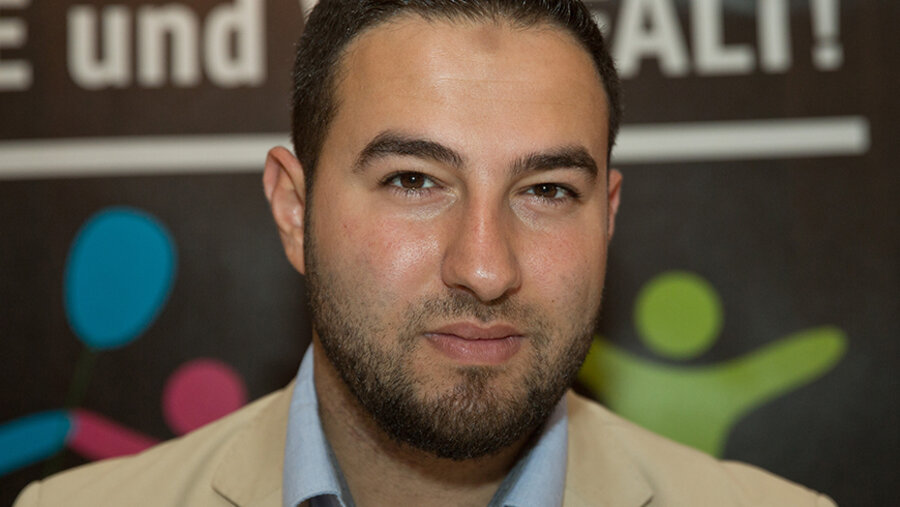 Der Geschäftsführer des islamischen Vereins „Inssan“, Mohamad Hajjaj. Foto: picture alliance / dpa | Jörg Carstensen