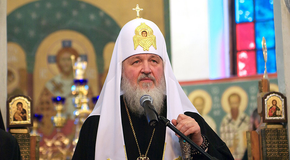 Der russisch-orthodoxe Moskauer Patriarch Kyrill. Foto: Wiki Commons