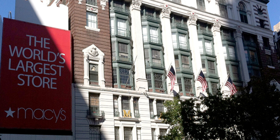 Das Kaufhaus „Macy’s“ in New York. Foto: pixabay.com