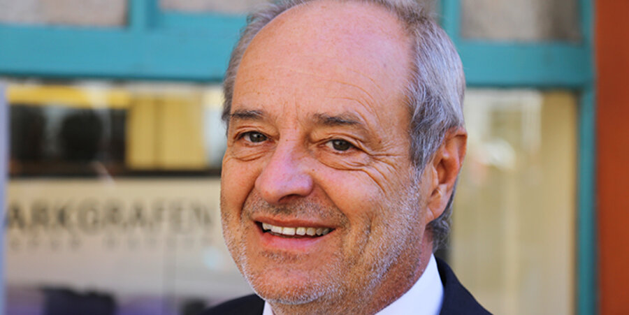 Der Vizepräsident der Landessynode der Evangelisch-Lutherischen Kirche in Bayern, Dekan Hans Stiegler. Foto: Alexander Biernoth, Ansbach