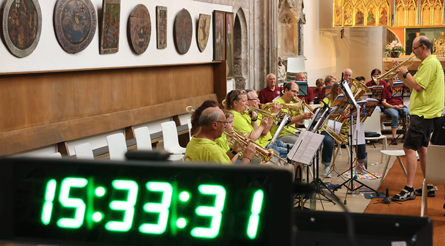 Drei Tage Bläsermusik, rund um die Uhr: „Außergewöhnliche Visitenkarte für die Posaunenchorarbeit und das Ehrenamt“  
