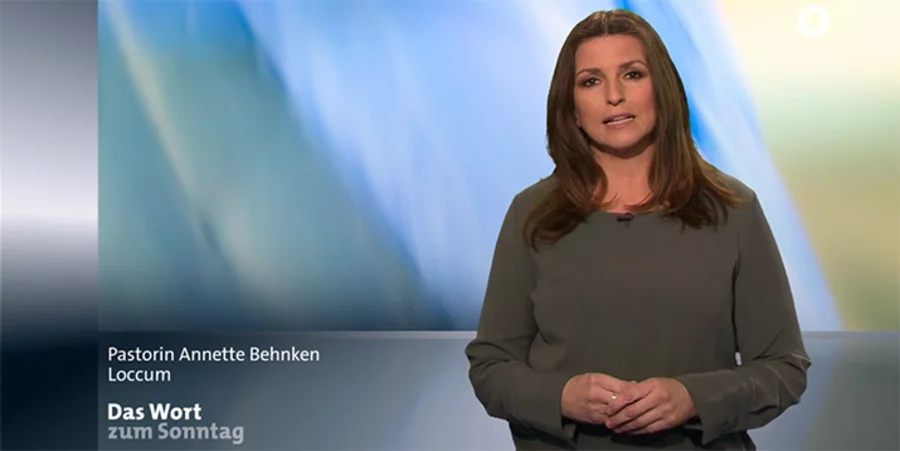 Pastorin Annette Behnken. Screenshot: daserste.de
