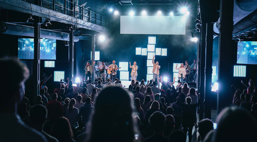 Gottesdienst in einer Hillsong-Gemeinde. Foto: hillsong.com/Germany