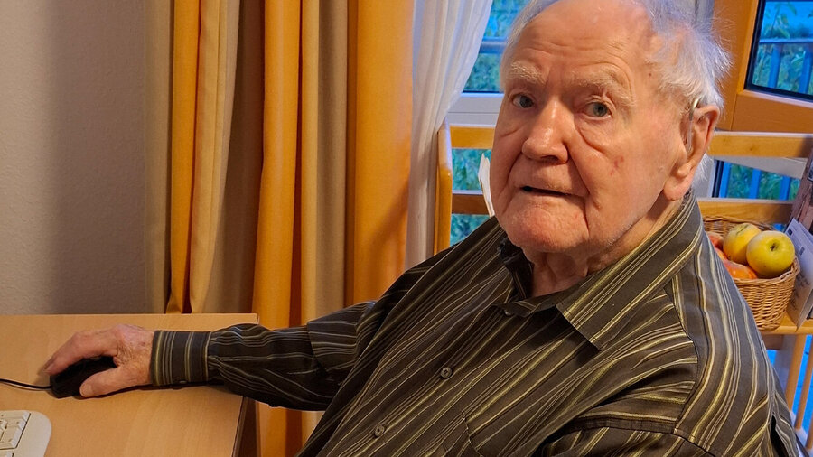 Der 92-Jährige Samuel Hans Queck. 
