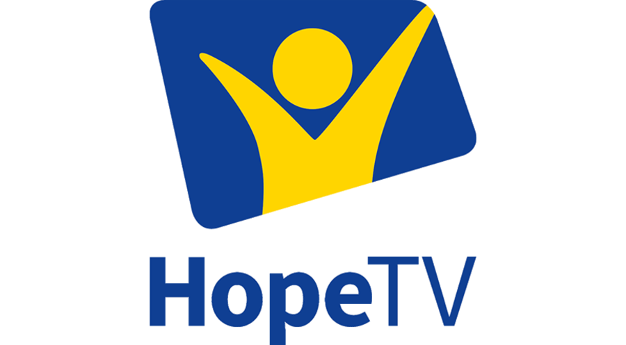Hope Media Europe mit Sitz in Alsbach-Hähnlein bei Darmstadt betreibt unter anderem den Fernsehsender Hope TV. Logo: Wikimedia commons