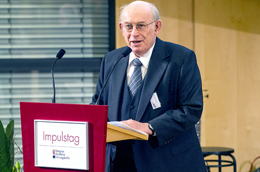 Horst Marquardt gründete mehrere Organisationen. Foto: idea/Markus Pletz