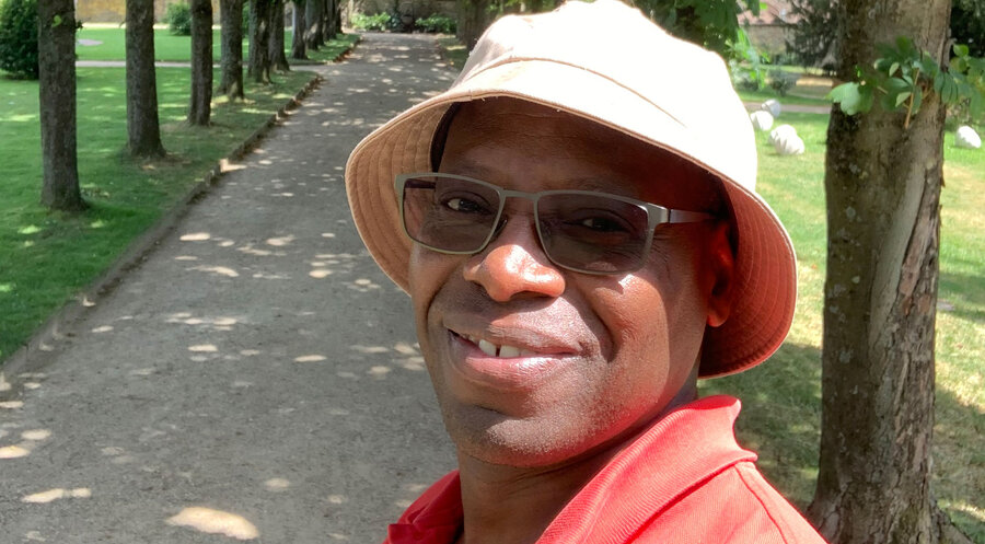 James Karanja arbeitet für das Evangelische Jugendwerk Hessen. Foto: Privat