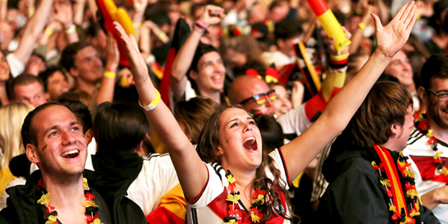 Viele Deutsche hoffen darauf, dass die Nationalmanschaft im eigenen Land Europameister wird. Foto: picture-alliance/Bild Pressehaus