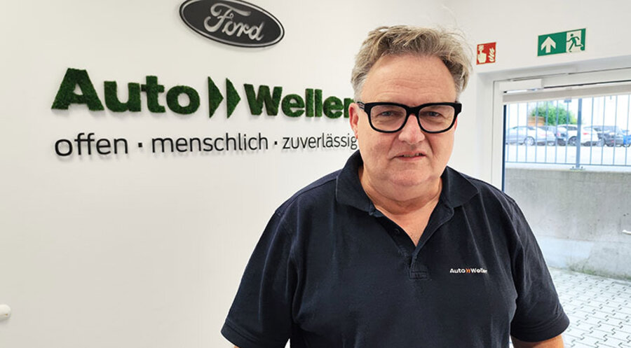 Autohausbesitzer Thomas Weller. Foto: Klaus Rösler
