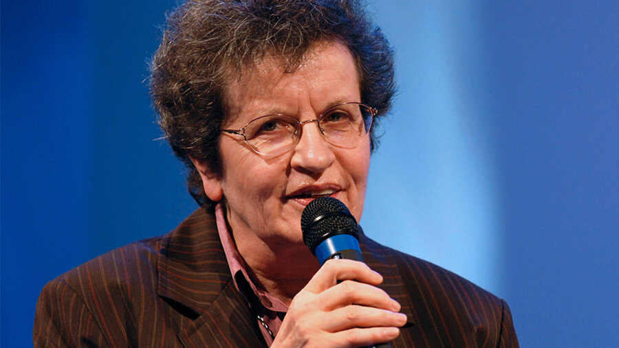 Die Ordensschwester Ruth Meili sprach auch auf dem KCF. Archivfoto: KCF/Thomas Kretschel