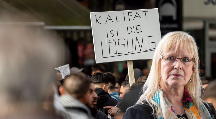 Die Islamwissenschaftlerin Prof. Susanne Schröter sieht im zunehmenden Islamismus in Deutschland eine Gefahr. Foto: Collage/IDEA-Grafik; picture alliance/Axel Heimken; Boris Rössler
