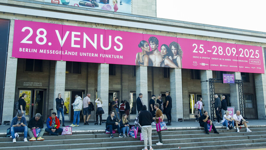 Impression von der Erotikmesse „Venus“ in Berlin vom vergangenen Jahr. 