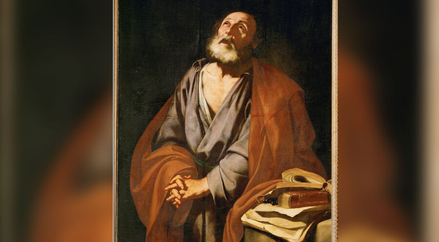 „Der reuige Petrus": So stellte der spanische Maler Juseppe de Ribera (1591-1652) den Apostel im Bußgebet dar. Foto: AKG-Images/Erich Lessing