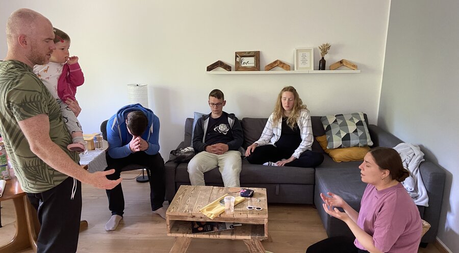 Treffen einer Hausgemeinde in Gießen. Foto: privat