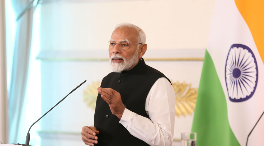 Der indische Premierminister Narendra Modi. Foto: picture alliance / Anadolu | Askin Kiyagan