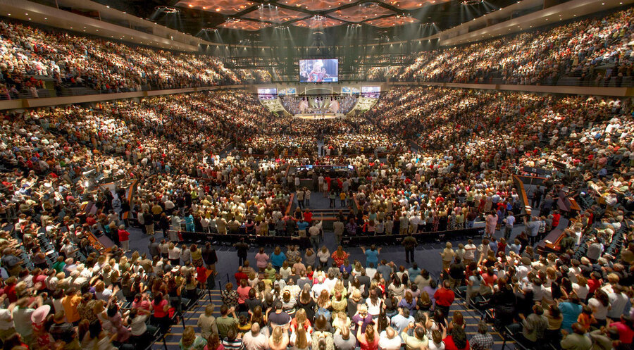 Die Lakewood Church (Houston) hat wöchentlich 50.000 Gottesdienstbesucher. Foto: Wiki Commons